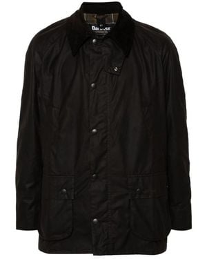 Barbour Jassen ,Bruin ,Katoen Ashby Wax Jacket - Zwart