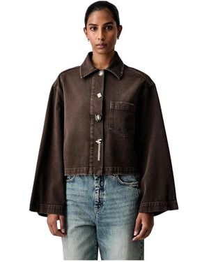 ViCOLO Denim Jackets - Negro
