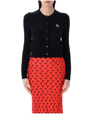 Marine Serre Cardigans - Zwart