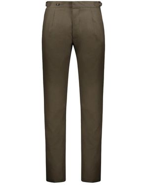 Moorer Slim-Fit Trousers - Grey