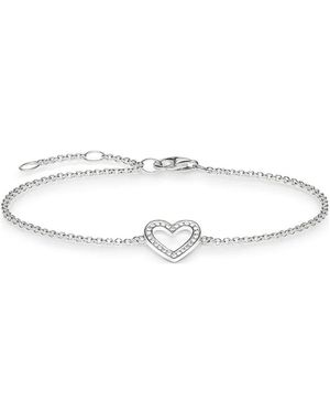 Thomas Sabo Hart Armband - Metallic