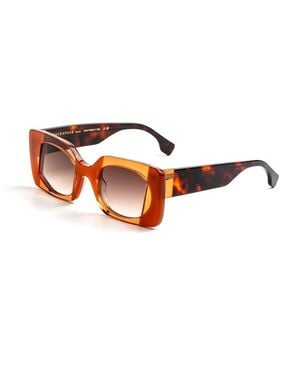 Face A Face Sunglasses - Brown