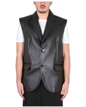 MM6 by Maison Margiela Vests - Black