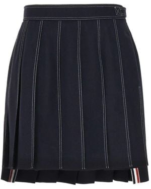 Thom Browne Short Skirts - Blue