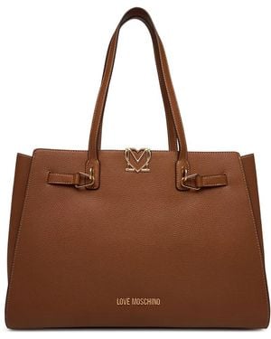 Love Moschino Tote Bags - Marron
