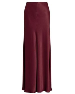 Alberta Ferretti Maxi Skirts - Red