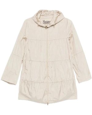 Herno Chantilly Polyamide Parka - Wit