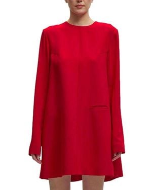 Semicouture Abito Celeste - Rot