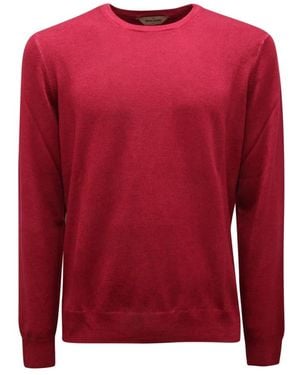 Gran Sasso Round-Neck Knitwear - Rosso
