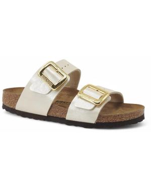 Birkenstock Sliders - Metallic