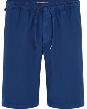 Tommy Hilfiger Simpele Bermuda Shorts - Blauw