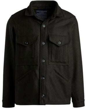 Manifattura Ceccarelli Wool Cruiser Jacke - Schwarz
