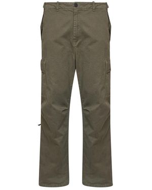 Fendi Broeken ,Groen ,Katoen Utility Broeken