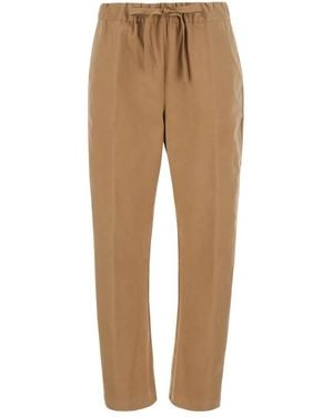 Semicouture Tapered Trousers - Neutro