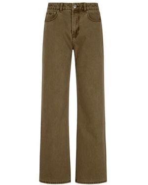 Ami Paris Wide Jeans - Verde