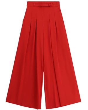 Imperial Wide Pants - Red