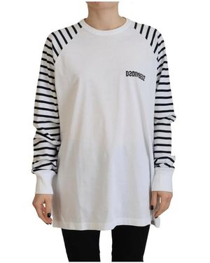 DSquared² Long Sleeve Tops - Weiß