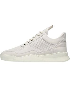 Filling Pieces Niedriger Top Ghost Panel - Weiß