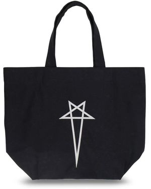 Rick Owens Tote Bags - Black