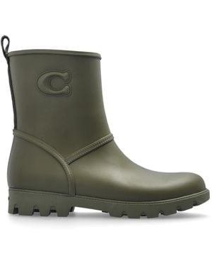COACH Rain Boots - Green