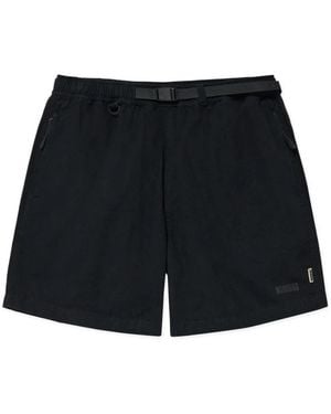 Woodbird Korte Broeken ,Zwart ,Katoen Zwarte Basis Short Voor