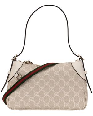 Gucci Tassen ,Wit ,Leer Schoudertas