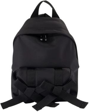 Simone Rocha Beaded Utility Bow Rugzak - Zwart