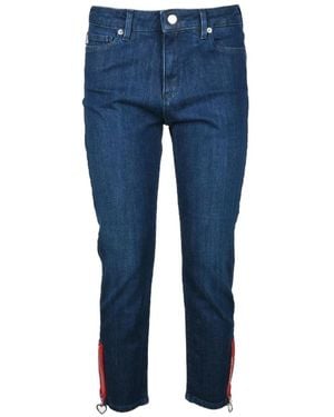 Love Moschino Slim-Fit Jeans - Blu