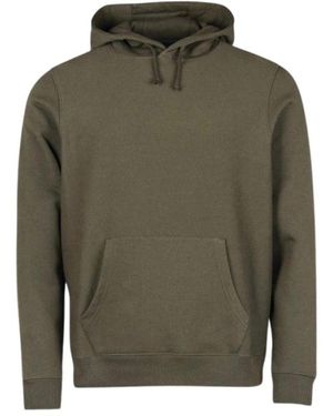 Barbour Hoodies & Sweatvesten ,Groen ,Katoen Groene Pop Over Hoodie Met Kangoeroezak