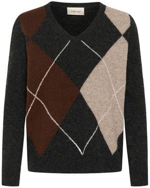 Cream Truien & Vesten ,Zwart ,Crhope Knit Pullover
