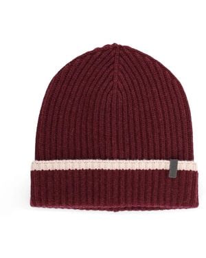 Brunello Cucinelli Beanies - Red