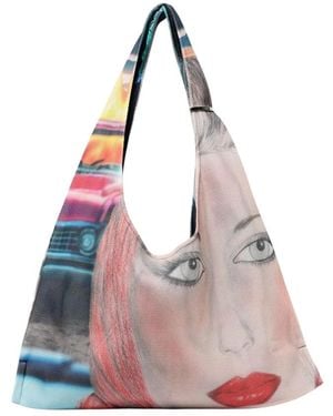 Sunnei Tote Bags - Morado