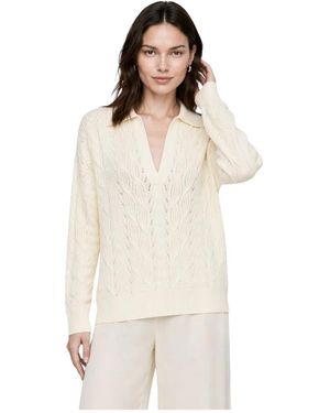 Kocca V-Neck Knitwear - Blanc