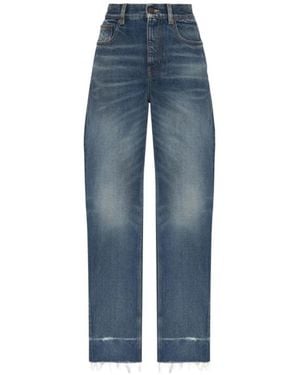 Chloé Jeans ,Blauw ,Katoen Straight Jeans