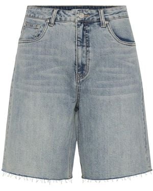 Gestuz Denim Shorts - Azul