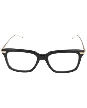 Thom Browne Rechthoekige Bril Van Acetaat En Titanium - Bruin