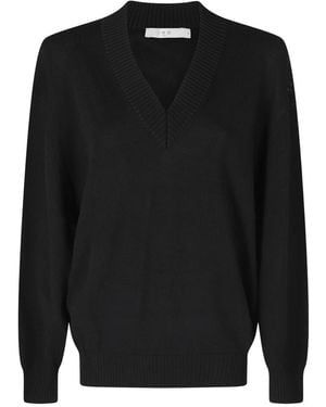 IRO V-Neck Knitwear - Nero