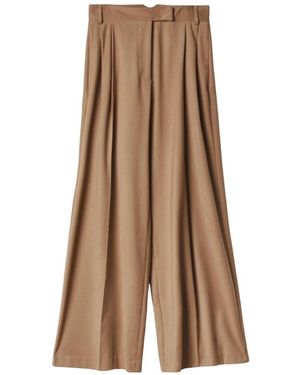 Mar De Margaritas Wide Trousers - Brown