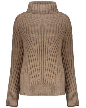 Moorer Rollkragenpullover - Braun