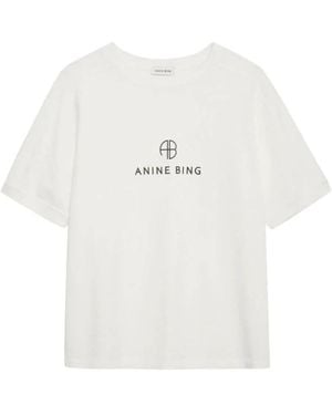 Anine Bing T-Shirts - Blanc