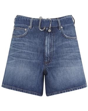 Sportmax Denim Shorts - Blue