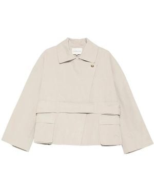 Viktoria Chan Trench Coats - White