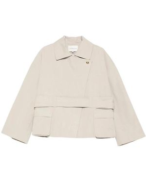 Viktoria Chan Trench Coats - White