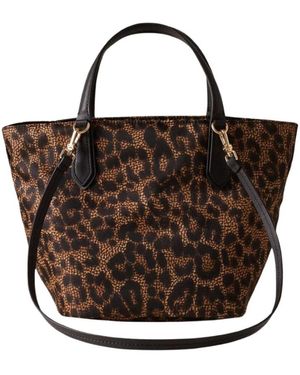 Borbonese Escape Small Tote - Schwarz