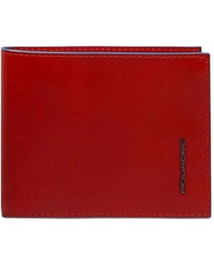 Piquadro Wallets & Cardholders - Rosso