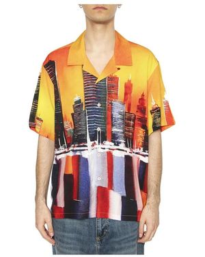 Huf Short Sleeve Shirts - Arancione