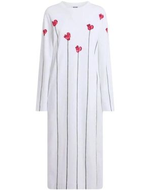 Moschino Midi Dresses - White