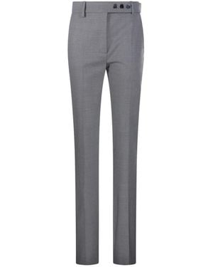 Sportmax Slim-Fit Trousers - Gris
