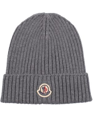 Moncler Beanies - Grigio