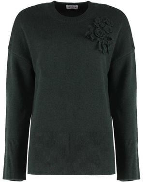 P.A.R.O.S.H. Round-Neck Knitwear - Green